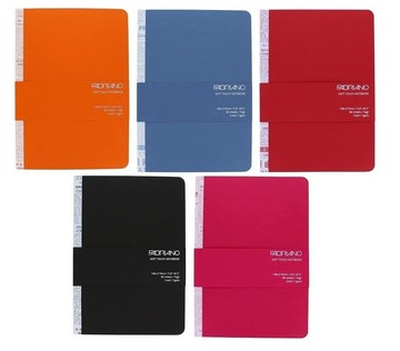 文具控專區 義大利 Fabriano 法比亞諾 Soft Touch線條筆記本A5尺寸(148*210mm) 鋼筆用