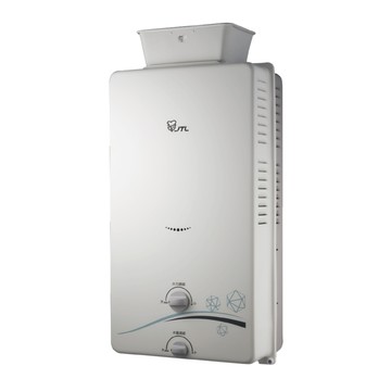喜特麗 屋外抗風熱水器12L 天然 JT-H1216 NG1/RF式