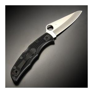 Spyderco 折りたたみナイフ PACIFIC SALT 直刃 フォールディングナイフ 折り畳みナイフ 折り畳み式ナイフ
