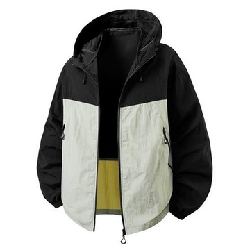 【巴黎精品】現貨+預購 戶外機能防曬外套速乾冰絲連帽外套男防曬上衣-情侶夏季男外套9色a1lc3