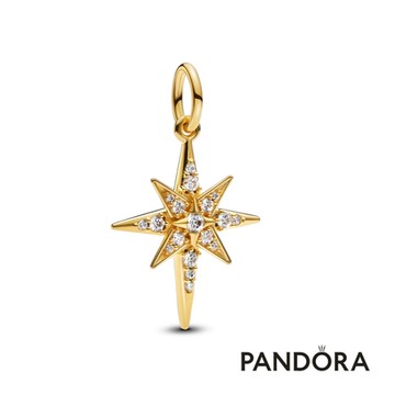 【Pandora官方直營】璀璨許願星吊飾-絕版品