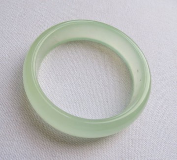 天然岫玉手鐲#0336 59.5mm