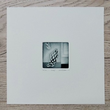 Mezzotint限量版畫 - Soul