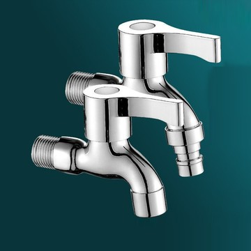 曼德旺戶外水龍頭 90mm 4分長栓水龍頭 牆壁水龍頭 臉盆 陽台 廚房 浴洗衣機水龍頭