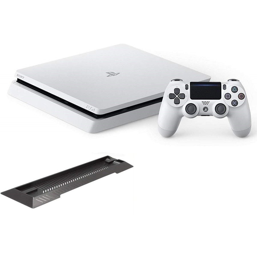 PS4 本体 PlayStation4 CUH-2200AB01 縦置き台付き-