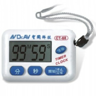 Dr.AV 聖岡科技 超大聲 正倒數計時器 CT-68A 營業用快速型