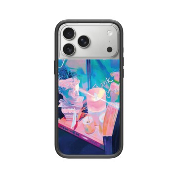 iPhone 17 Pro Max Mod NX -邊框背蓋組合 (相機按鈕) 黑 - Jop Dong Sa Ni - 街角遇見你