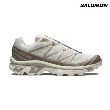 【Salomon索羅門】XT-6 運動鞋 杏奶棕