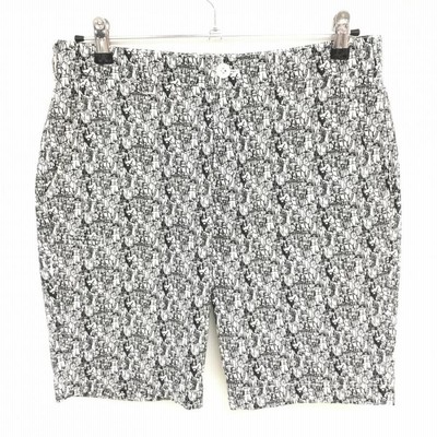 美品】ビームスゴルフ ハーフパンツ 白×黒 スターウォーズ 総柄