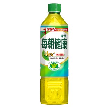 每朝健康綠茶(無糖) 650ml