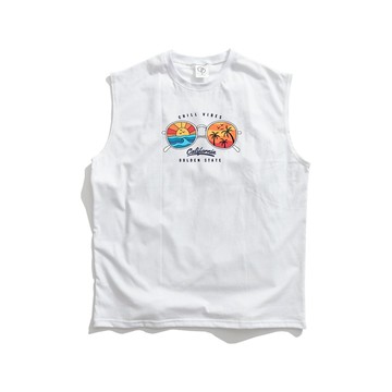 ONE DAY 台灣製 163A31 寬版背心 坦克背心 健身背心 舒服的睡衣