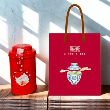 送給你的聖誕禮物【無藏茗茶】綜合款開花茶3顆裝 - 精緻高罐x1罐 聖誕限量 聖誕老人 送好友 同事 送上真心祝福