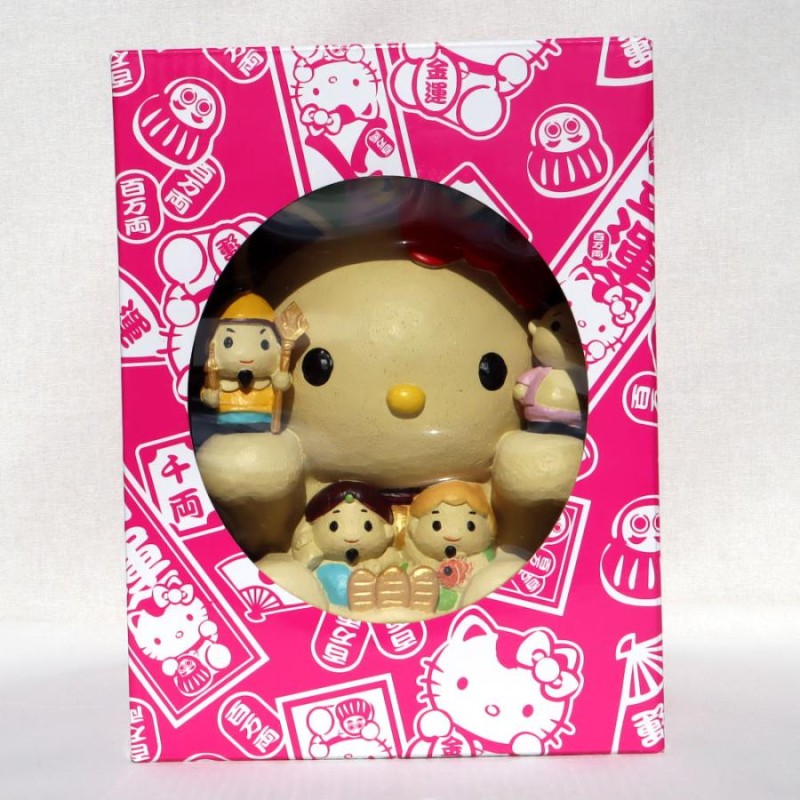 [美品]ハローキティ七福神貯金箱 あすなろ舎 ハローキティ 開運 貯金箱 七福神 20588 | LINE