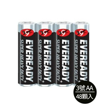 EVEREADY 永備 3號 AA 碳鋅電池 48顆入 /盒