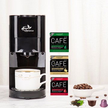 【優惠套裝】Opresso Royale 3合1膠囊咖啡機+ 3盒任選咖啡膠囊