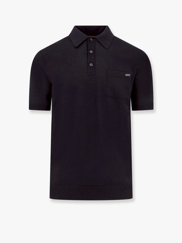 Wool polo shirt - GUCCI - gender_Man