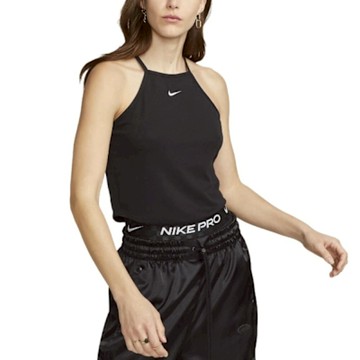 W Nike Essentials 細肩 背心 黑色 休閒 慢跑 小可愛 DV7961-010