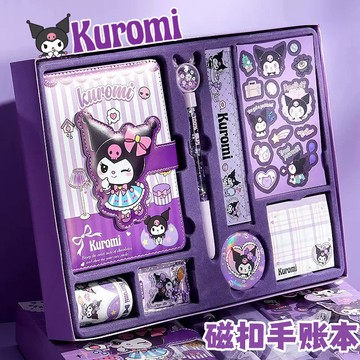 ✨壹灣出貨✨臺灣-出貨🔥三麗鷗手賬本庫洛米文具套裝美樂蒂手賬禮盒送女孩禮物兒童大禮包 NWN9