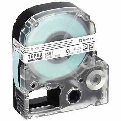 キングジム テプラPRO テープカートリッジ エコパック10個入 9mm 透明 ST9K-10PN