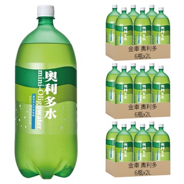 金車 奧利多 奧利多水  2L  18瓶
