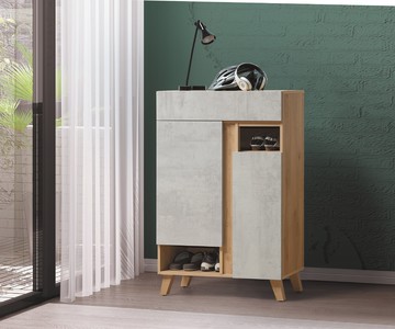 【歐風別館】芙洛琳3/4尺鞋櫃【基隆至台中免運費】