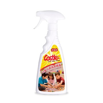 CASTLE 兒童玩具清潔噴霧 500ml 溫和無刺激 嬰幼兒玩具清潔必備