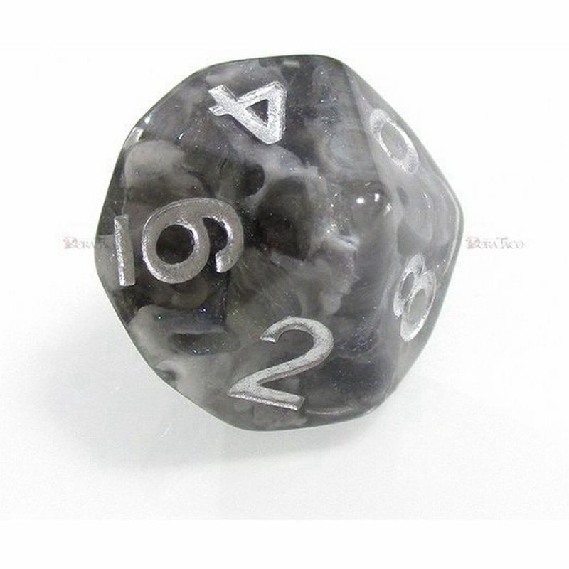 サイコロ ダイス ラメ加工ダイス マイタケ ブラック 10面サイコロ 通販 Lineポイント最大get Lineショッピング