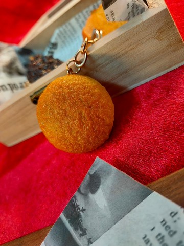 手感墨西哥甜麵包鑰匙圈