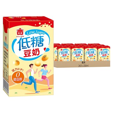 義美 低糖豆奶  250ml  24入