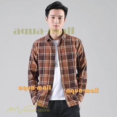 ライトアウター メンズシャツ チェックシャツ 長袖 ポケット メンズ カジュアルシャツ 開襟 シャツ ビジネス フォーマル オフィス 大きいサイズ 定 通販 Lineポイント最大get Lineショッピング