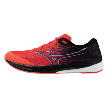 MIZUNO 美津濃 慢跑鞋 男鞋 運動鞋 緩震 一般型 寬楦 DUEL 紅黑 U1GD255006