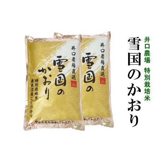 ふるさと納税 新潟県 南魚沼市 南魚沼産コシヒカリ10kg 井口農場こだわりの 特別栽培米