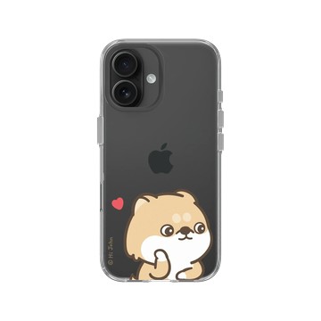 iPhone 16 Clear Case（相機按鈕） 透明 - 嗨小強 Hi John - 情侶款-柴柴