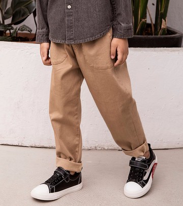 BIR童裝 | 休閒文藝直筒褲