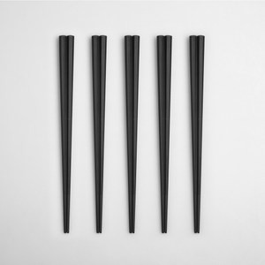 日本製高機能八角筷五入組-黑色