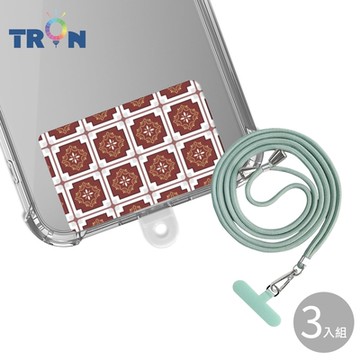 TRON iPhone 11ProMax 斜紋8防摔 手機 掛繩 手機殼