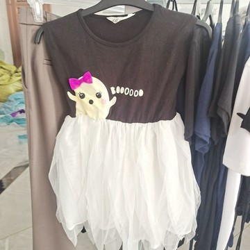 【台灣出貨】 歐美女童春夏短袖連衣裙女寶紗甜美公主禮服洋裝(胸圍60長56) 女童裙子 夏季裙子 連衣裙