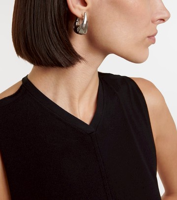 Khaite Olivia hoop earrings