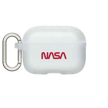 AirPods Pro 2 AirPods Case 透明 - NASA - The Worm (White)