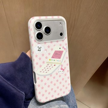 電話凱蒂蘋果17promax手機殼iPhone16plus菲林15pro二合一14小衆13高級12/11