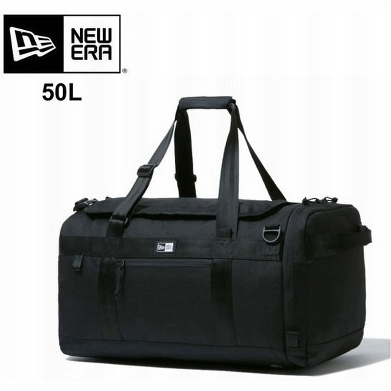 21新春福袋 Bag Duffle Club Era New メンズ カバン ダッフルバッグ ニューエラ 大容量2 Way仕様のダッフルバッグ New 50l Logo 00 黒 ボストンバッグ クラブダッフル 50l バッグ