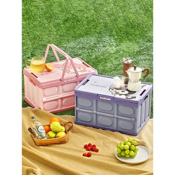 三麗鷗庫洛米卡通戶外野餐收納箱