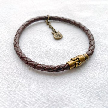 My song | 棕色 | 皮繩手環