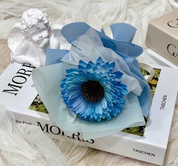 單支乾燥太陽花花束(S)