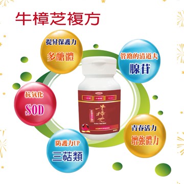 牛樟芝 濃縮複方 天地人極品牛樟芝60粒 三萜 多醣體 長輩保健 牛樟芝錠
