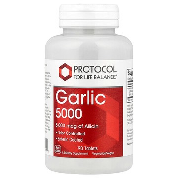 Protocol for Life Balance, 大蒜 5000，5000 微克，90 片