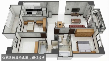 .專_近中壢體育園區景觀3房車10年內_雙衛浴開窗｜桃園市中壢區華美三路