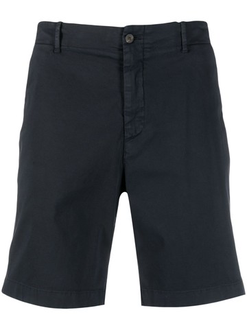 Boglioli - mid-rise cotton bermuda shorts - men - Cotton/Elastane - 48 - Blue