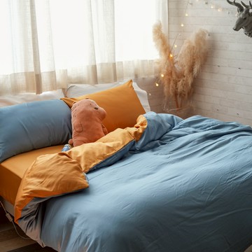 棉床本舖 晴天黃 100支天絲™ 床包/兩用被組 專櫃級 100%天絲 禮物推薦 Loycell 頂級絲滑