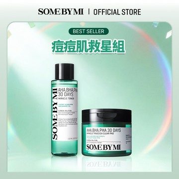[SOMEBYMI] 茶樹三酸 30 天奇蹟爽膚水 + 棉片 (SET)